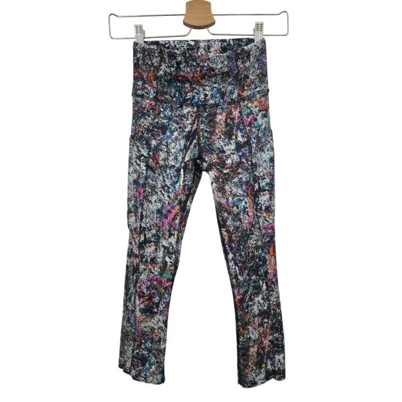 Lululemon Pants - Lululemon Vitalize Nulux Fast & Free Crop II 19" Athletic Leggings Women's Sz 2